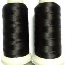 Happyi 2pcs Bonded Nylon Sewing Thread 1500 Yard Size #69 T70 Color White for...