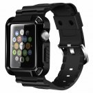 Case Cover Screen Protector Full Armor & Wrist Band Strap for Apple Watch 38mm