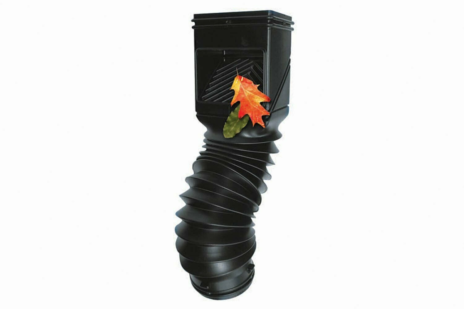 Flex Grate Black Downspout Filter Water Rain Gutter Drainage Down Spout