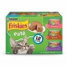 Purina Friskies Pate Adult Wet Cat Food Variety Pack - (2 Packs Of 12) 5.5 Oz.