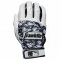 Franklin Sports MLB Digitek Batting Gloves Gray/White/Black Digi Adult Large