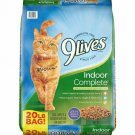 9Lives Indoor Complete Dry Cat Food, 20 Lb