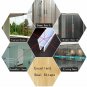 Glass Shower Door Seal Strip(No adhesive Include), 120inch Frameless Weather ...