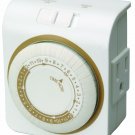 24 Hour Heavy Duty 15 Amp 1 Outlet Outdoor Timer Pool Pump Electrical Lights NEW