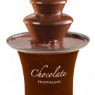 Nostalgia CFF300 3-Tier 1/2-Pound Chocolate Fondue Fountain Brown