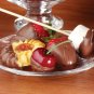 Nostalgia CFF300 3-Tier 1/2-Pound Chocolate Fondue Fountain Brown