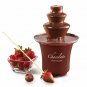 Nostalgia CFF300 3-Tier 1/2-Pound Chocolate Fondue Fountain Brown
