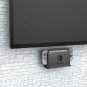 Monzlteck Wall Mount For Nintendo Switch Near Or Behind TV Save Space Dock Brake