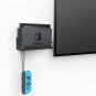 Monzlteck Wall Mount For Nintendo Switch Near Or Behind TV Save Space Dock Brake