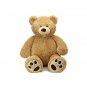 MorisMos Giant Teddy Bear with Big Footprints Plush Stuffed Animals Light Brown