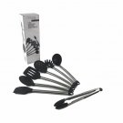 Stainless Steel Utensil Set Silicone Cooking Kitchen Cookware Bakeware Non Stick