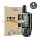 (Pack of 4) Tempered Glass Screen Protector for Garmin GPSMAP 62 64 64s 64st,...