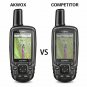 (Pack of 4) Tempered Glass Screen Protector for Garmin GPSMAP 62 64 64s 64st,...