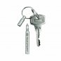 Personal Mini Telepen Telescoping Key Ring Pen Stainless Steel 3 Refills New