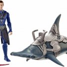 AQUAMAN VULKO Figure & HAMMERHEAD SHARK, 2-Pack, 6-inch
