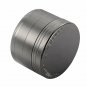 Golden Bell 4 Piece 2" Spice Herb Grinder - Nickel Black 2" Nickel Black