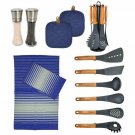 13-Piece Kitchen Accessories Set | Non-Stick Nylon Cooking Utensils with...