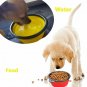 COMSUN 2-Pack Collapsible Dog Bowl, Food Grade Silicone BPA Free
