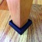 Shepherd Hardware 9076 2-Inch Square Rubber Furniture Cups, 4-Pack