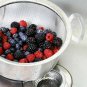U.S. Kitchen Supply 3 Quart Stainless Steel Mesh Net Strainer Basket with a W...