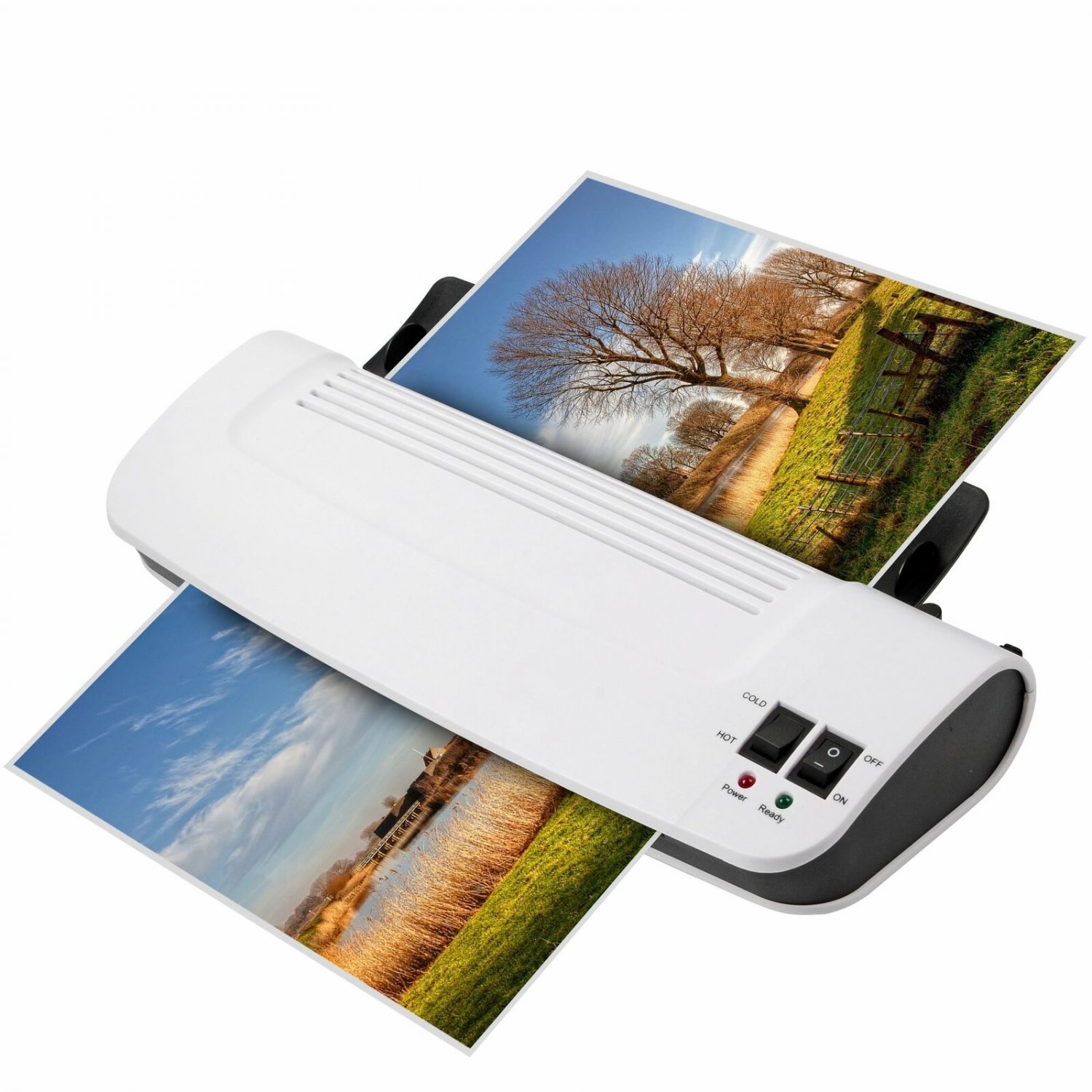 Thermal Hot Cold Laminator Machine Laminating Pouches Sheets 3 5 Mil