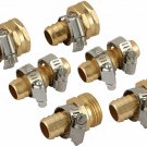 SOMMERLAND A8002T Metal 5/8" Garden Hose Repair Mender Kit Male/Female/Repair ..