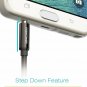 Audio Cable (1 FT), FosPower Stereo 3.5mm Auxiliary Short Cord Male to Aux for C