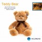 WILDREAM Teddy Bear Stuffed Animal,11 Inches Plush Bear