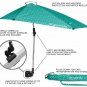 Sport-Brella Versa-Brella All Position Umbrella with Universal Clamp, Turquoise