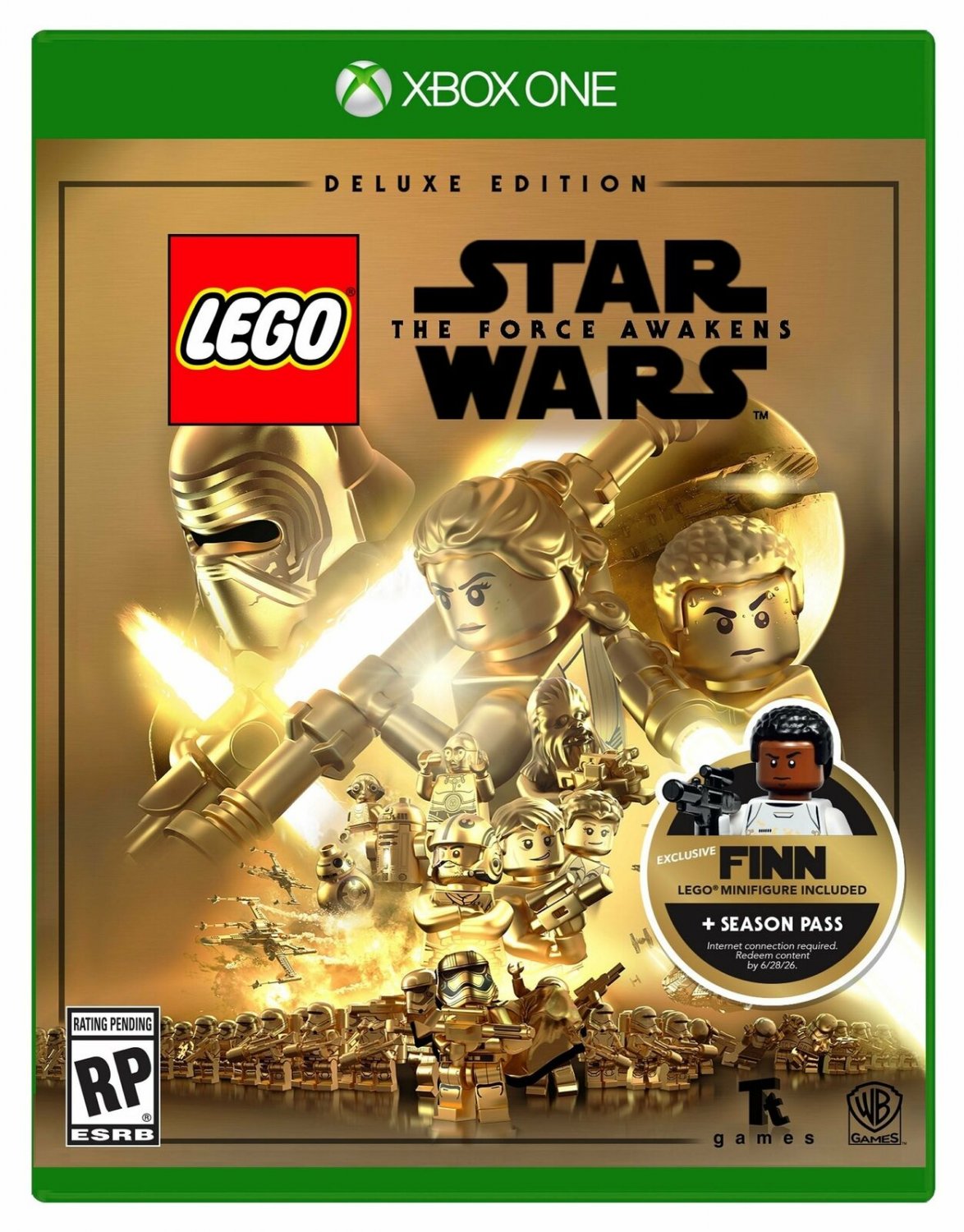 PLAYSTATION 4 PS4 GAME LEGO STAR WARS THE FORCE AWAKENS DELUXE EDITION NEW