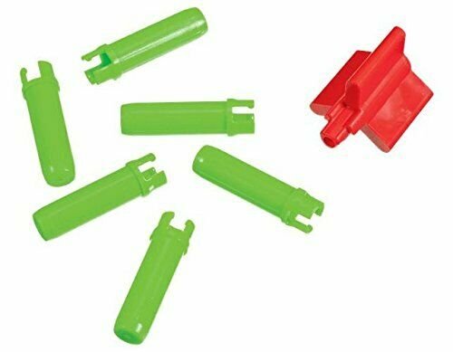 Crossbows Pro Lite Omni-Brite 2.0 Receiver for Crossbow Arrow Nock .30" 6 Pack