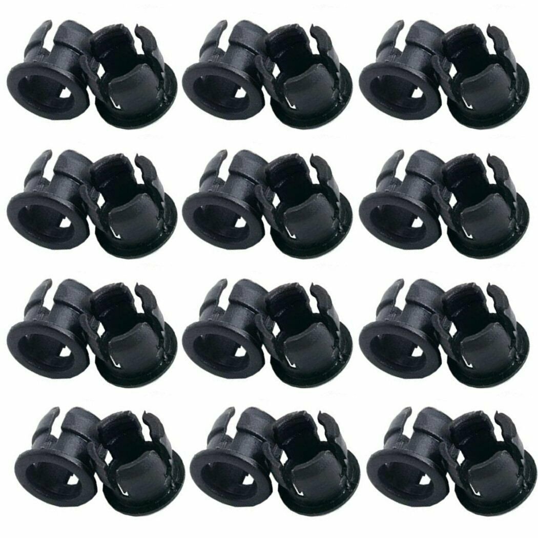 Aoyoho 100 PCS Plastic 5mm LED Holder LED Light Mounting Holders