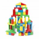 100 Piece Wooden Building Blocks Toy Set Classic Toys Melissa & Doug Kids Games