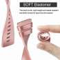 Tobfit Compatible Bands Replacement for Fitbit Versa,(01 Shiny Rose Gold, Small)