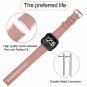 Tobfit Compatible Bands Replacement for Fitbit Versa,(01 Shiny Rose Gold, Small)