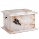 Stone Casket Natural Onyx Cremation Ashes URN For Adult memorials Funeral Urn