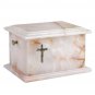 Stone Casket Natural Onyx Cremation Ashes URN For Adult memorials Funeral Urn