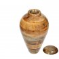 Stunning and very special wooden mango Cremation Funeral urn for ashes WU50