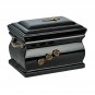 Composite Casket Cremation Ashes Urn For Adult With Roses Funeral Urn Memorials