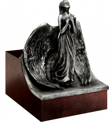 Unique Artistic Cremation Urn Relief- Angel Funeral Urn for Adult Urn for Ashes