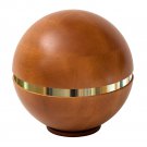 World Globe Funeral Cremation Urn for Ashes Unique Adult memorial Casket (WU55B)