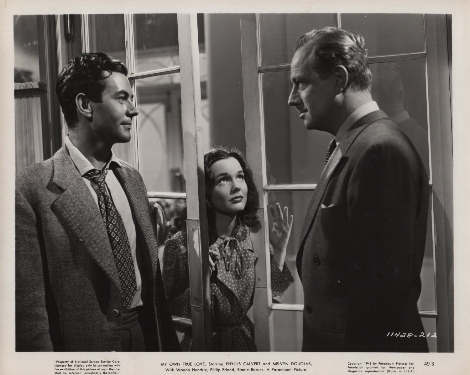 Phyllis Calvert Melvyn Douglas My Own True Love Original 1949 Movie Photo