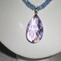 Swarovski Crystal Necklace w/ Earrings