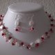 COIN PEARL NECKLACE W MATCHING EARRINGS