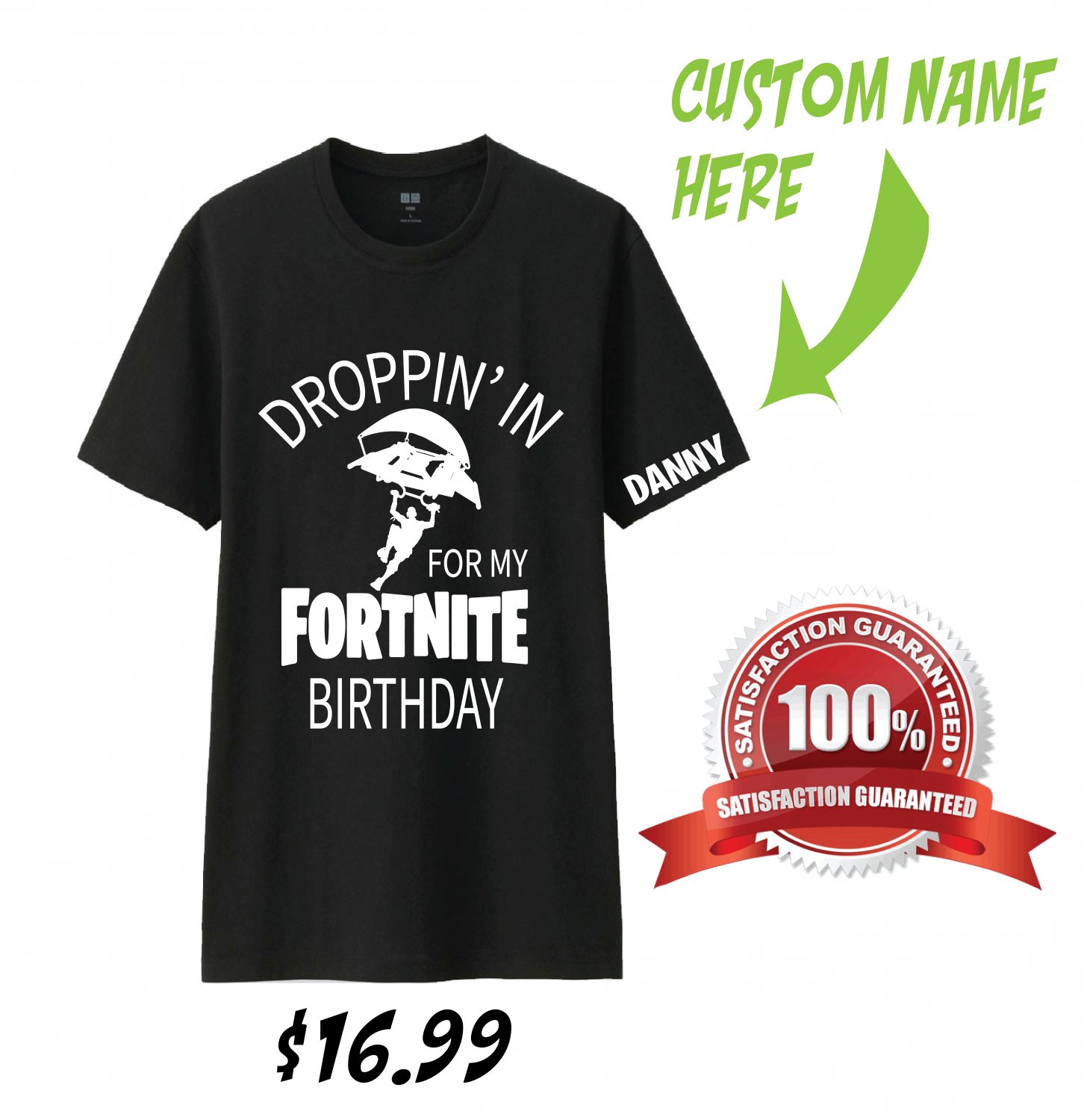 Fortnite Birthday Shirt SVG