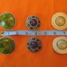 Lot of 3 Pair  of Vintage Clip On Earrings-A