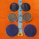 3 Pair Vintage Clip On Earrings - L