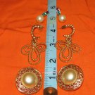 3 Pair Vintage Pierced Earrings - inv. 7