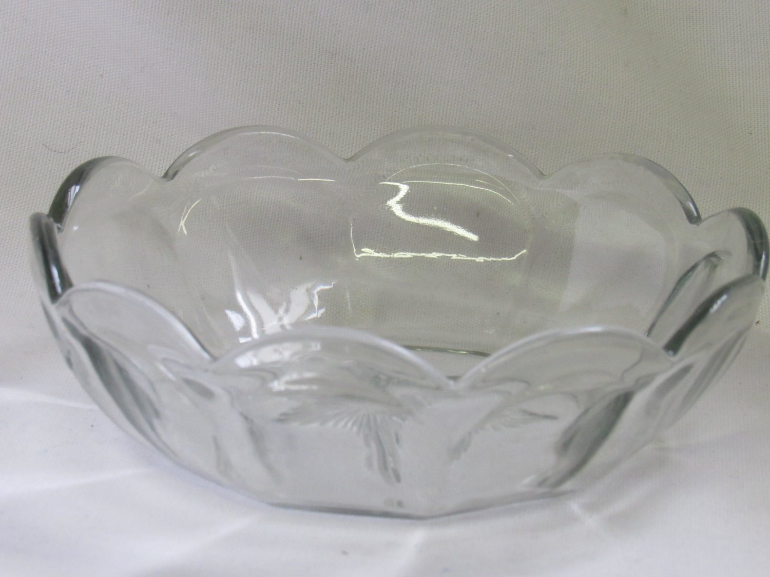 Vintage Clear Glass Star Candy Dish/Bowl