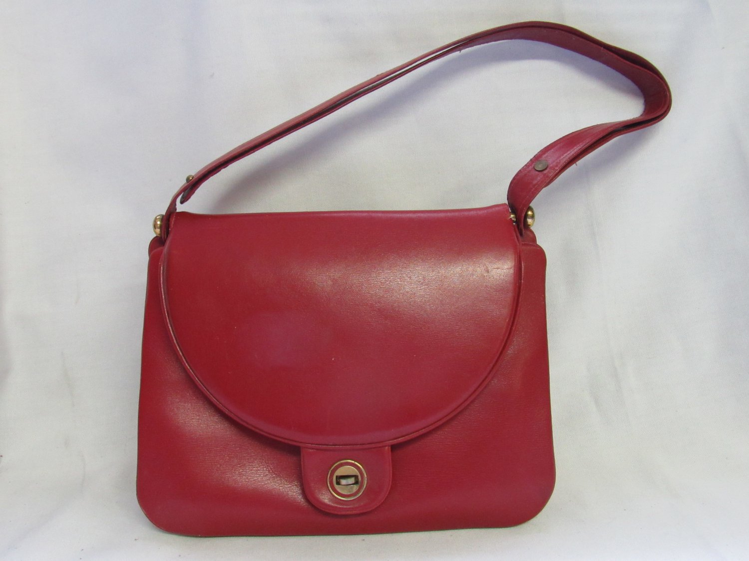 Vintage Patent Leather Red Purse